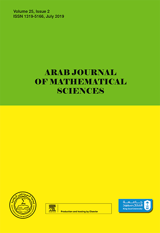 Go to journal home page - Arab Journal of Mathematical Sciences